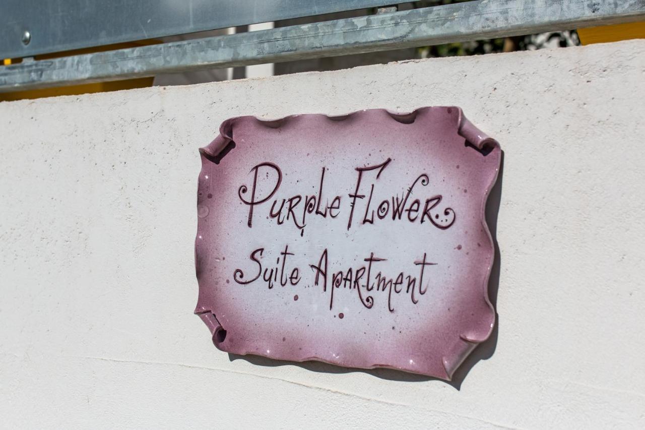 Purple Flower Suite Apartment Cala Gonone Exterior foto